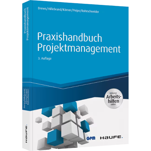 Buchcover: Praxishandbuch Projektmanagement